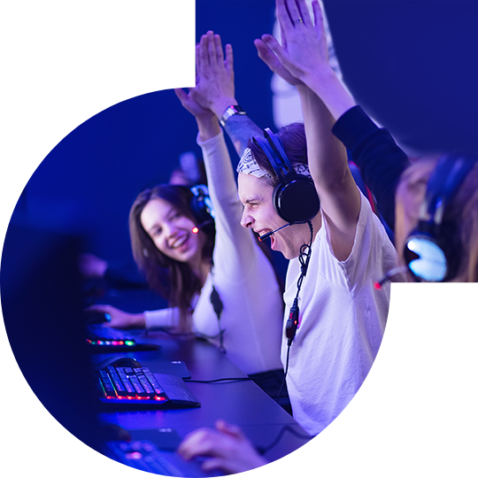 多宝电竞独家双向驱动技术<br>让电竞玩家尽情享受极致高速快感